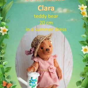 Pattern: teddy bear "Clara" and a set of his clothes