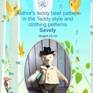 Pattern: teddy bear "Savely" and a set of his clothes